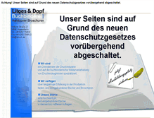 Tablet Screenshot of ldbuch.de